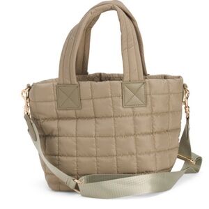 URBAN EXPRESSIONS Quilted Tote With Nylon Lining